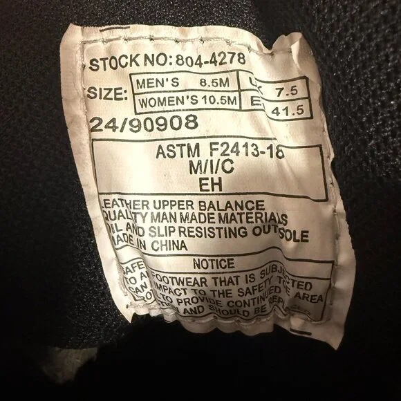 New Thorogood Leather Sport Hiker Steel Toe Work Boots Mens 8.5 Women 10.5 - Picture 4 of 11